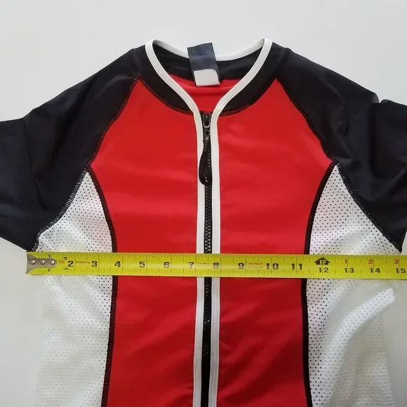 NWOT Spyder UV Protection Active Stretch Zip Up Rash Guard Swim Cover Size M - Picture 6 of 8